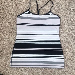 Tops - Lululemon built in bra Y tank, worn once! Tops - Lululemon built in bra Y tank, worn once!